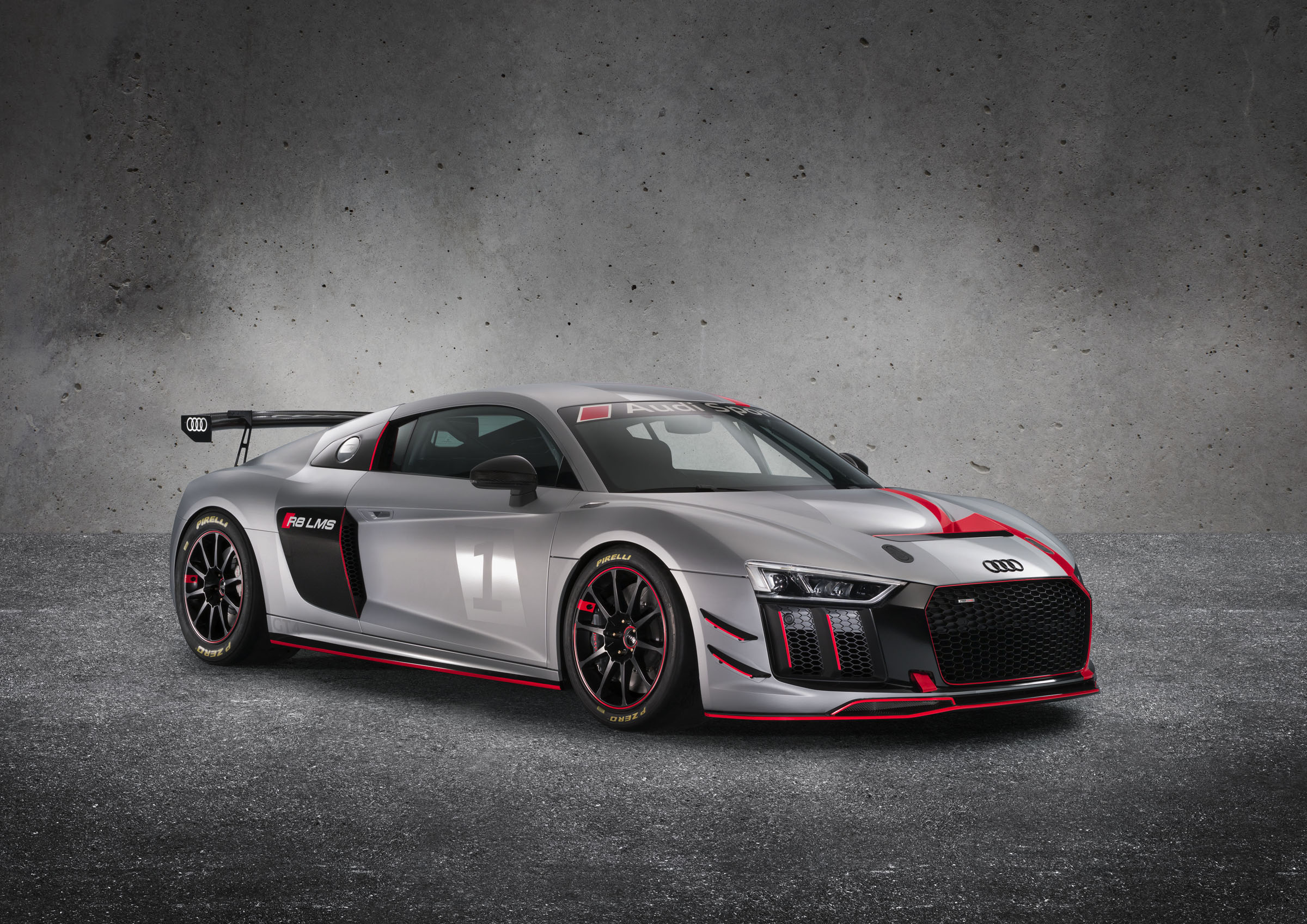 Audi R8 LMS GT4 front three quarters