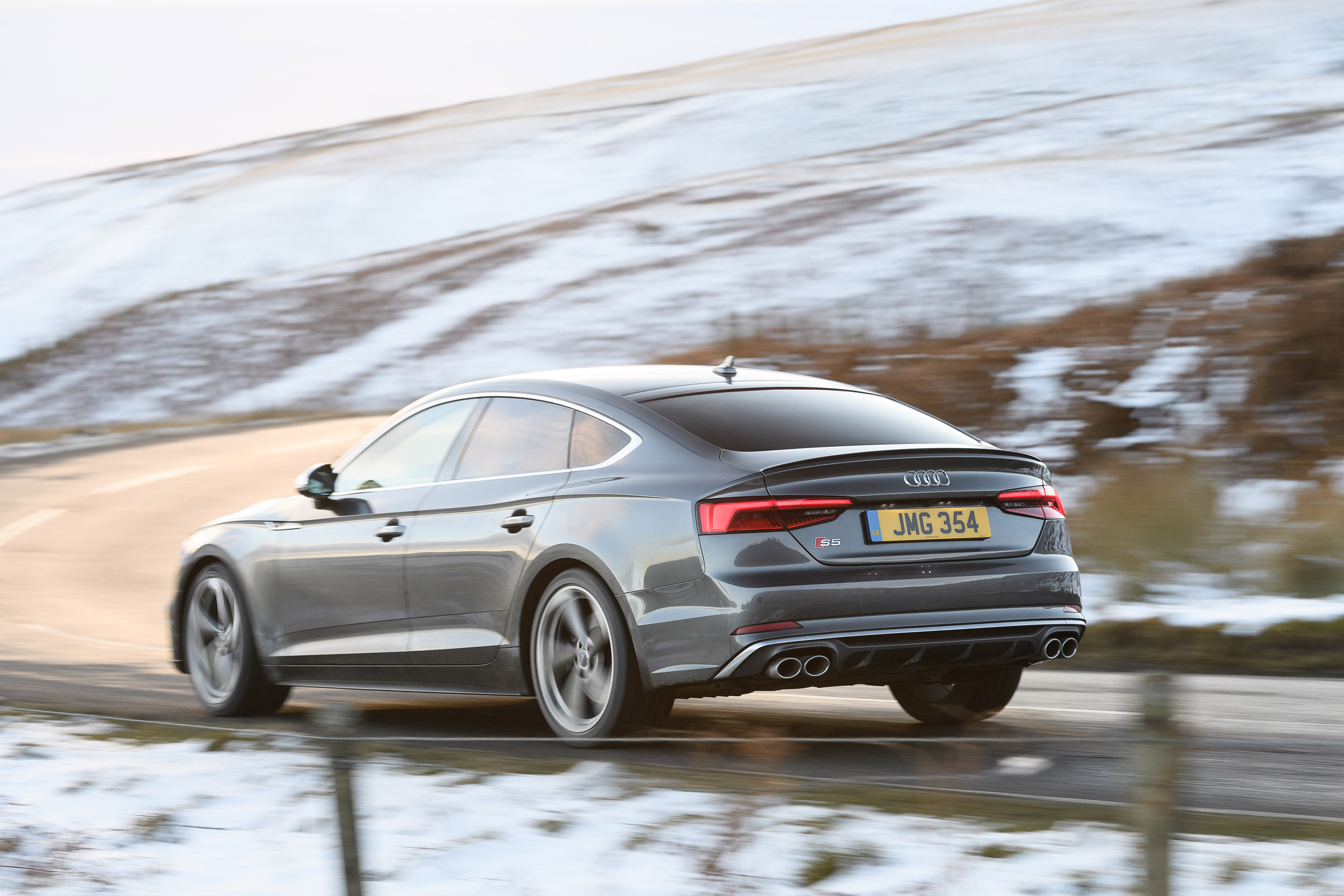 Audi S5 Sportback rear cornering