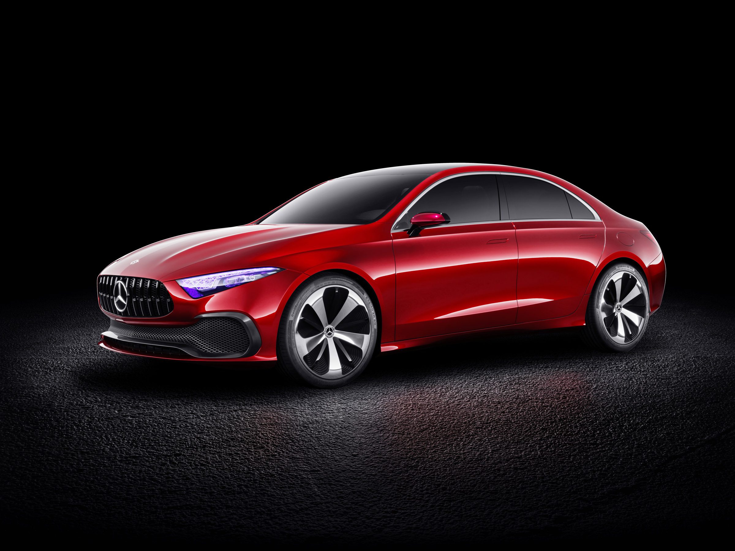 Mercedes-Benz Concept A Sedan front three quarters
