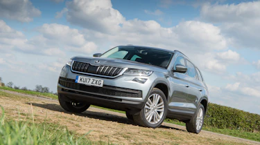 Skoda Kodiaq front three quarters