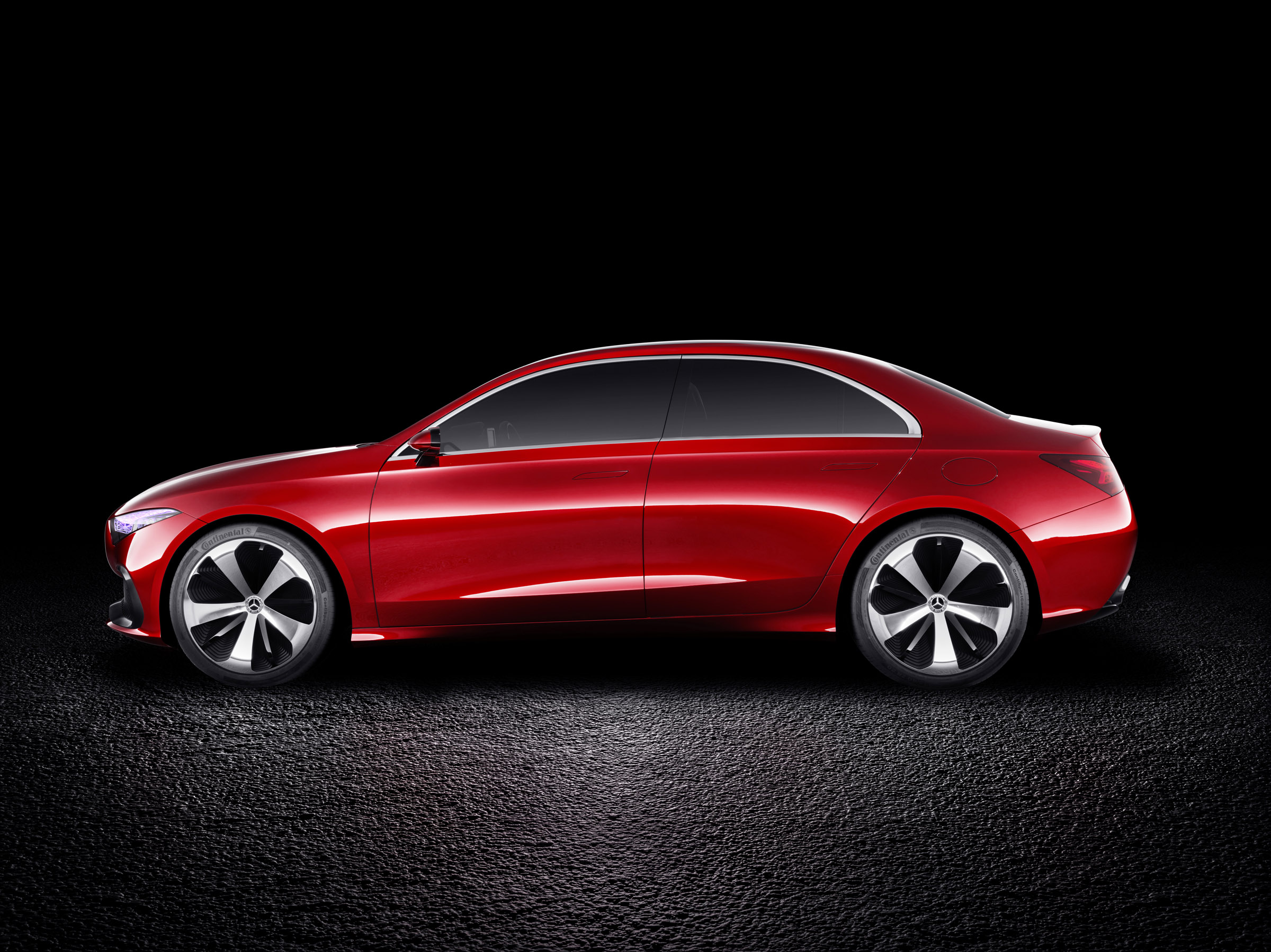 Mercedes-Benz Concept A Sedan side
