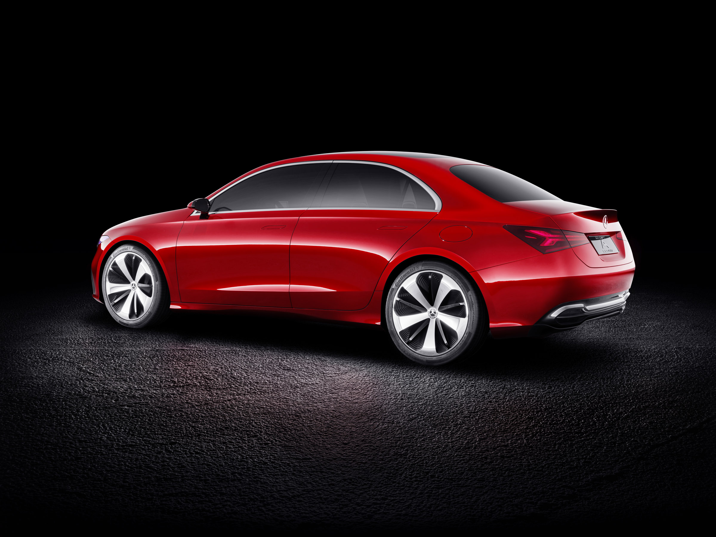 Mercedes-Benz Concept A Sedan rear three quarters