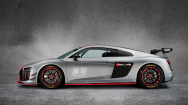 Audi R8 LMS GT4 side profile
