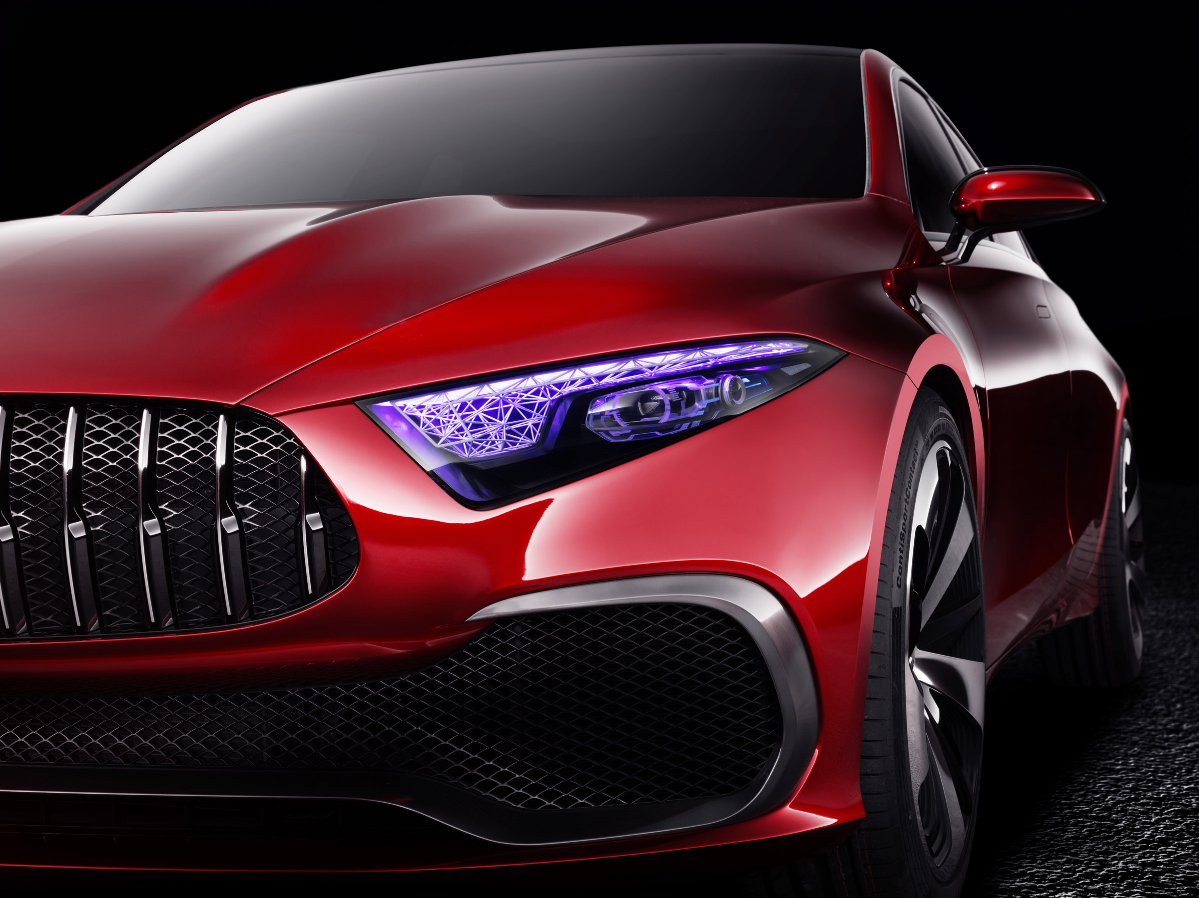 Mercedes-Benz Concept A Sedan front light