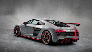 Audi R8 LMS GT4 rear three quarters