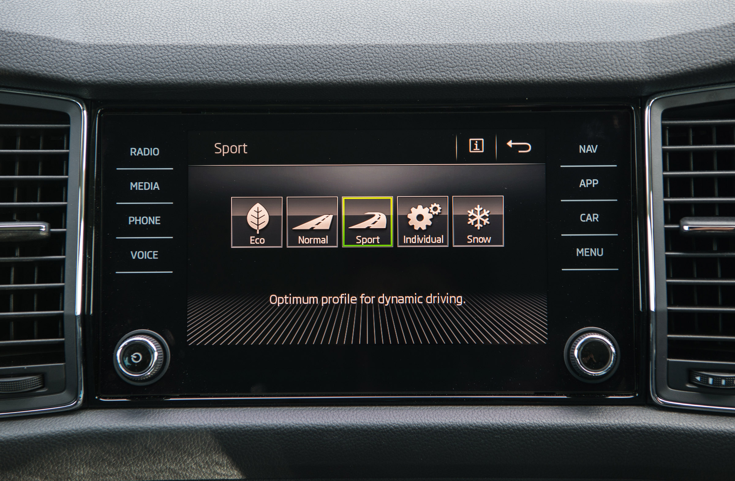 Skoda Kodiaq sat-nav