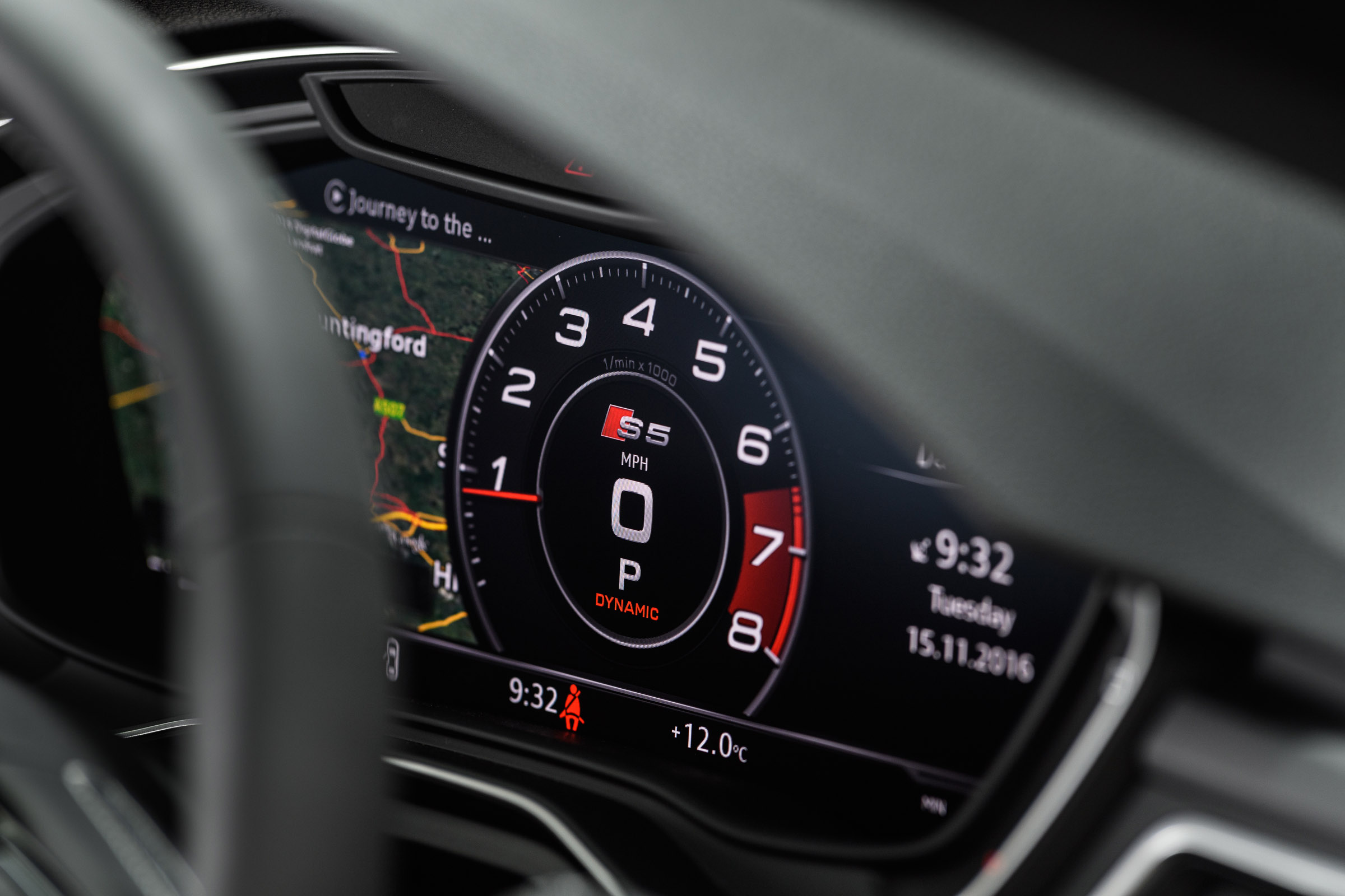 Audi S5 Sportback virtual cockpit