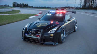 Nissan GT-R Police Pursuit #23 'Copzilla' - Front