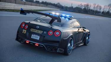 Nissan GT-R Police Pursuit #23 'Copzilla' - Rear