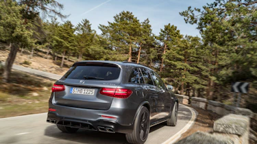 Mercedes-AMG GLC 63 rear three quarter