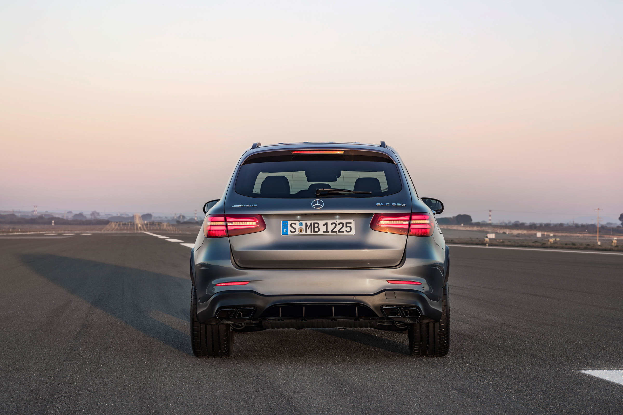 Mercedes-AMG GLC 63 rear