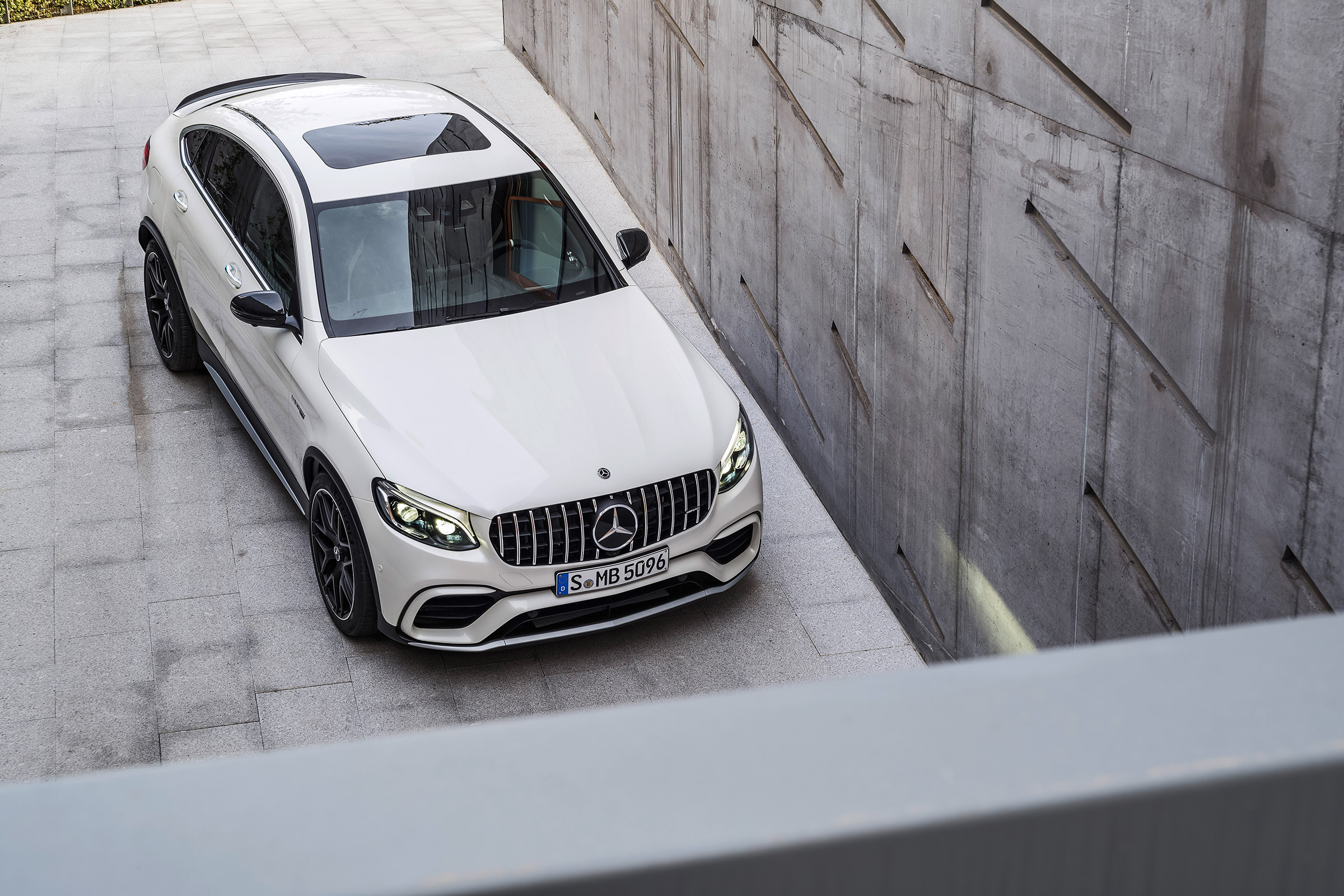 Mercedes-AMG GLC 63 Coupe above