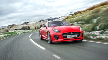 Jaguar F-Type four-cylinder - front tracking