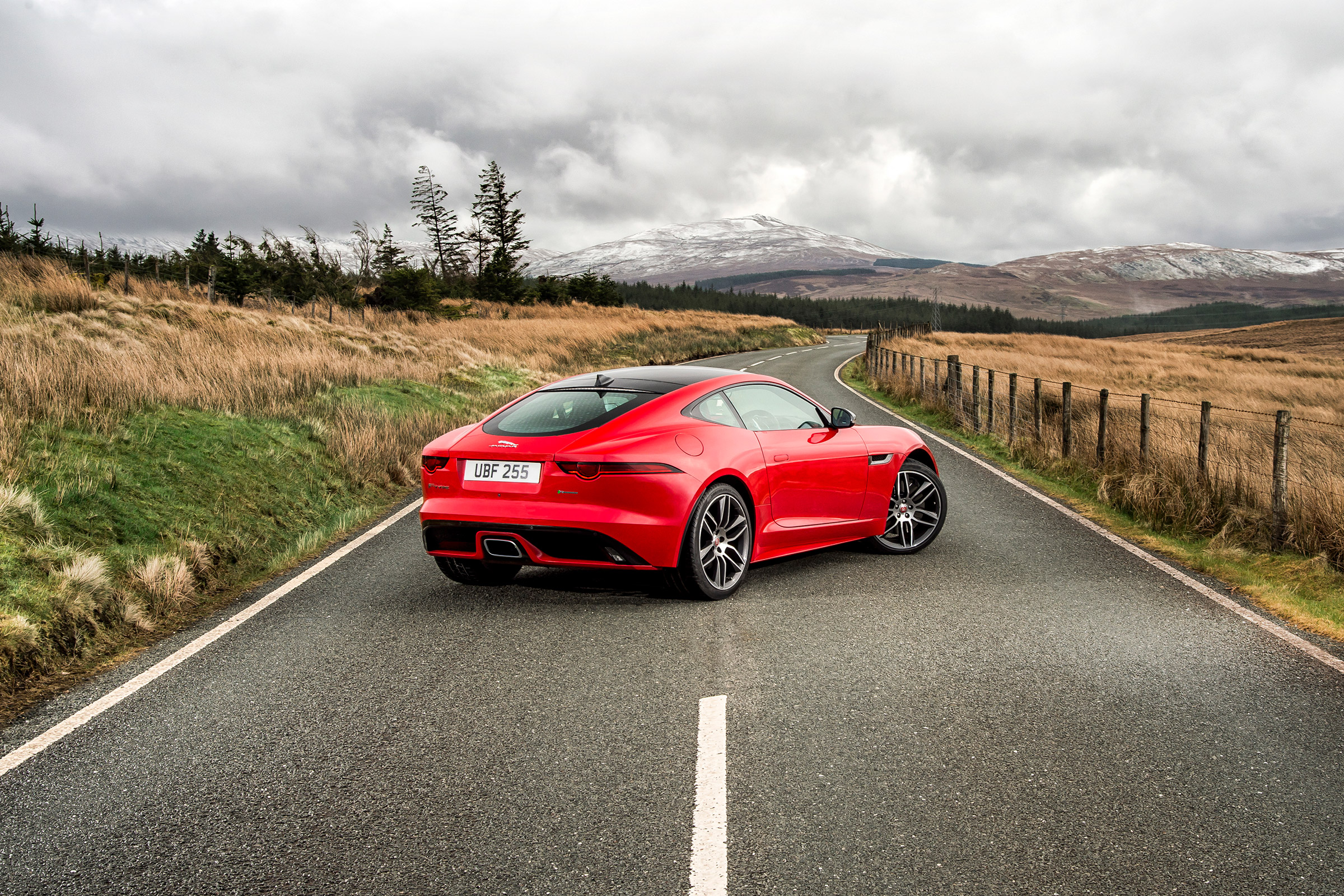 Jaguar F-Type four-cylinder - rear three quarter