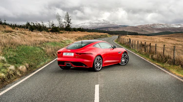 Jaguar F-Type four-cylinder - rear three quarter