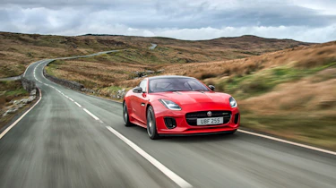 Jaguar F-Type four-cylinder - front tracking