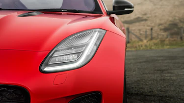 Jaguar F-Type four-cylinder - headlight detail