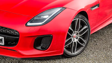 Jaguar F-Type four-cylinder - headlight detail