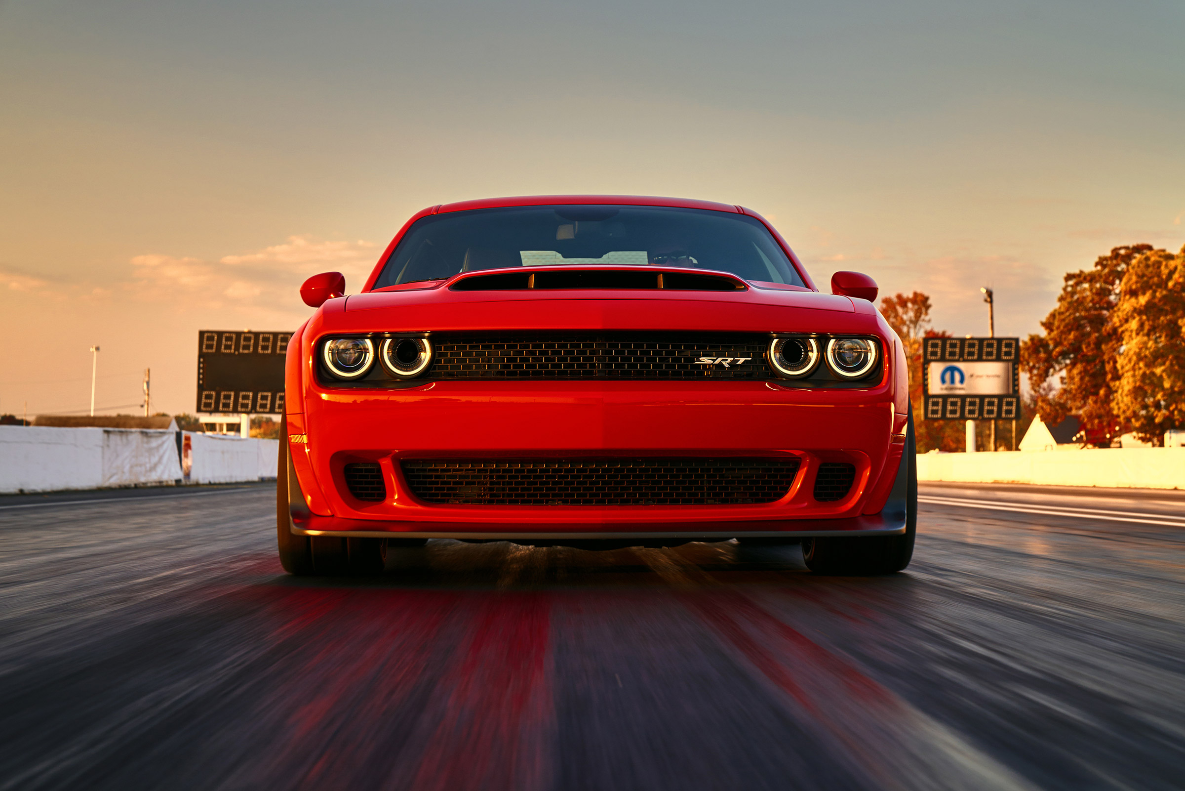 Dodge Demon headlights