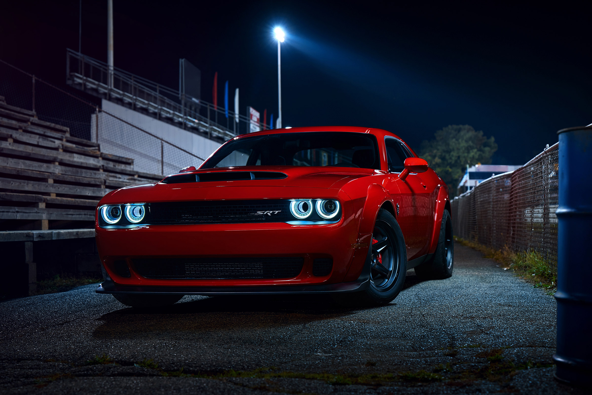 Dodge Demon night