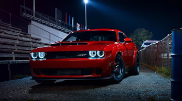 Dodge Demon night