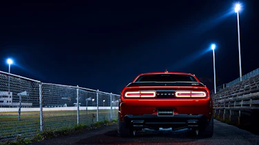 Dodge Demon night rear 1