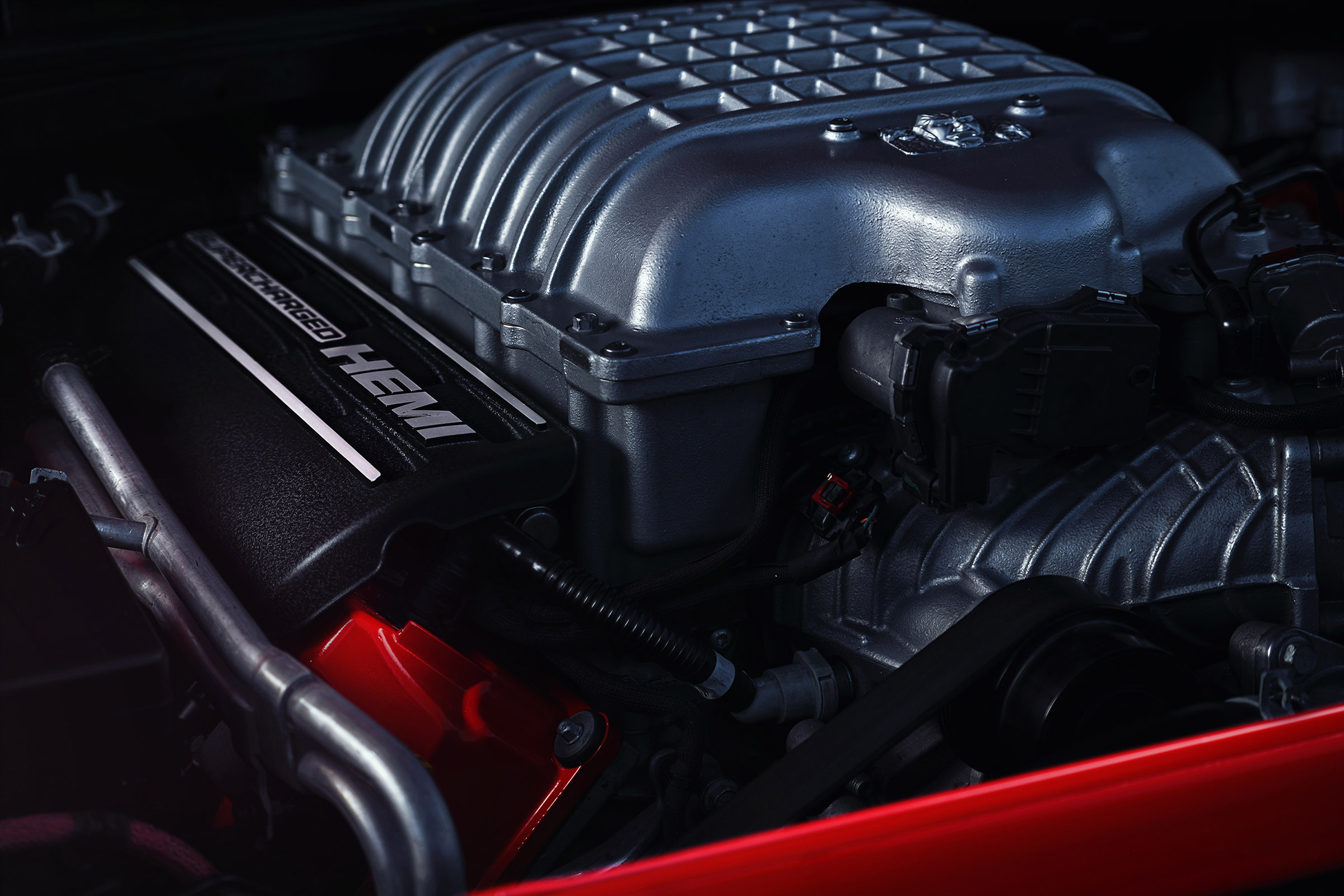 Dodge Demon Engine bay