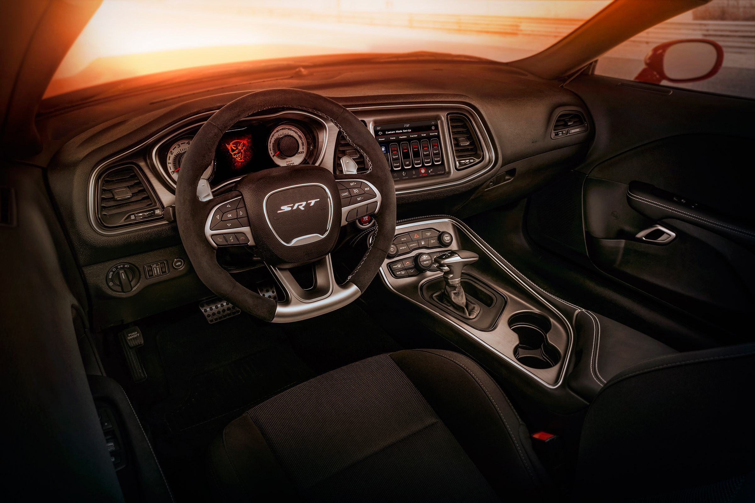 Dodge Demon interior