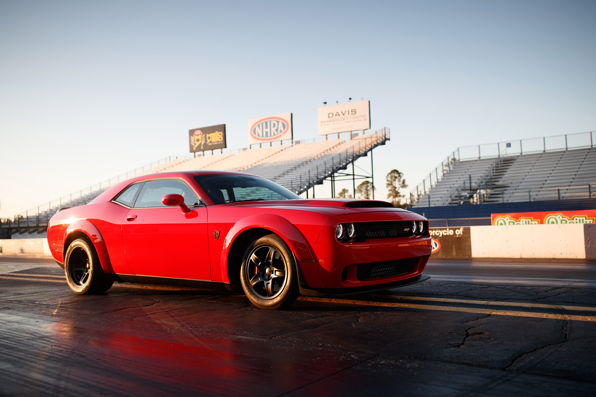 Dodge Demon skinny wheels 1