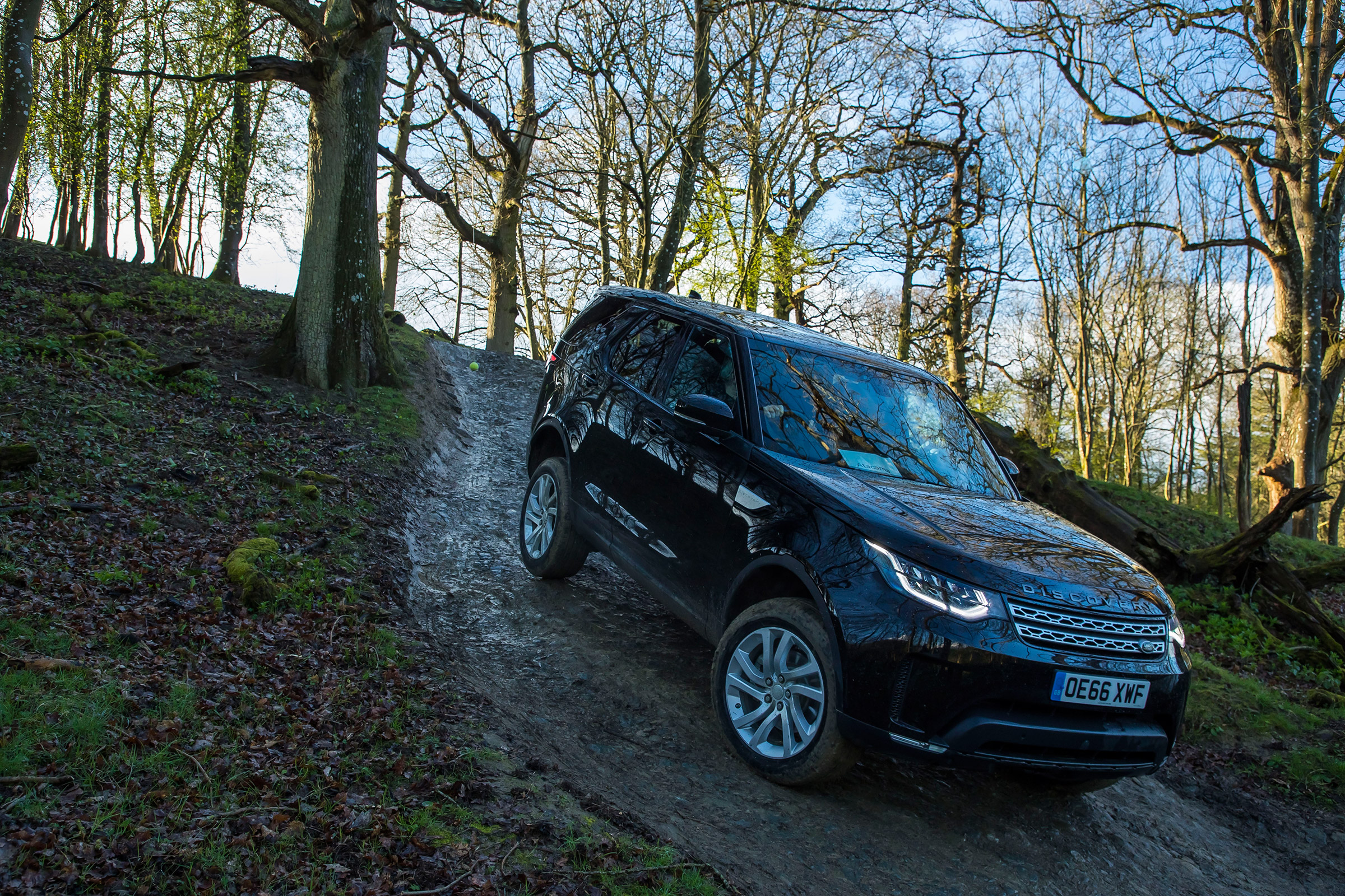 Land Rover Discovery - downhill