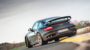 Porsche 911 GT2 RS & Mercedes-Benz SLS AMG Black Series - rear slide