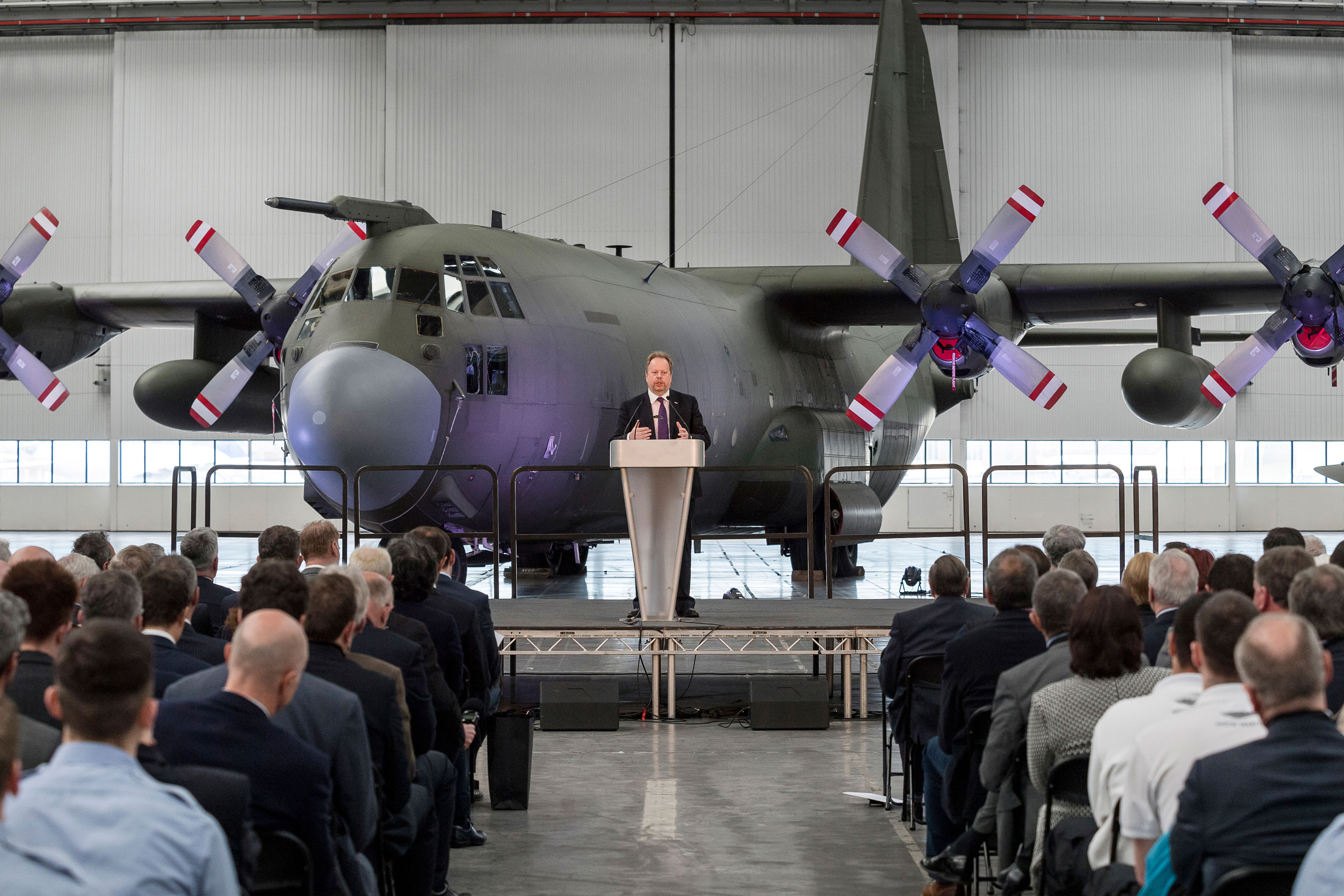 Aston Martin St Athan facility - Andy Palmer
