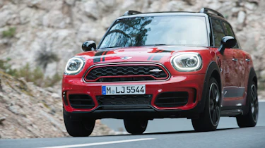 2017 MINI Countryman JCW - front cornering