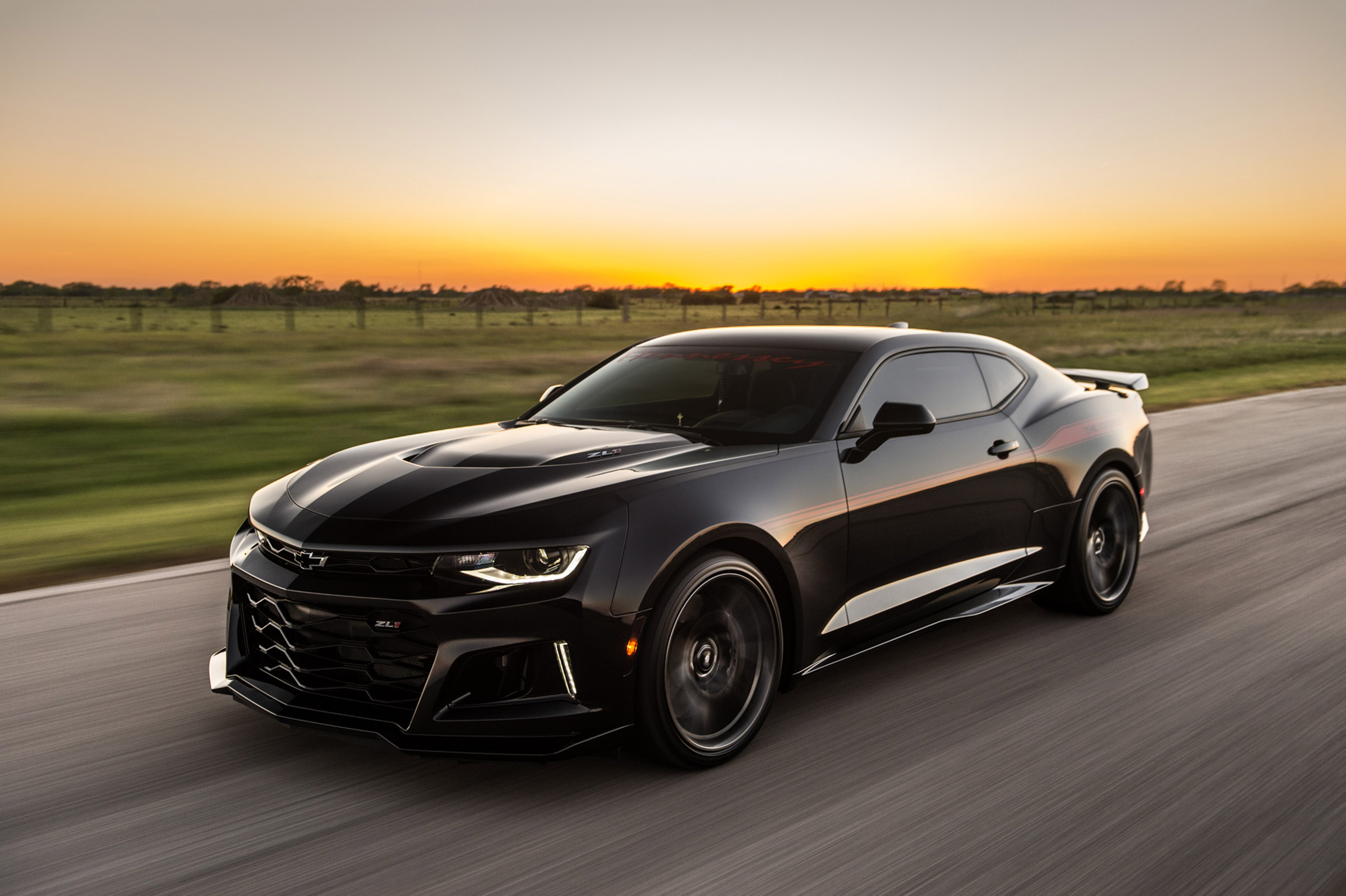 Hennessey Camaro - front