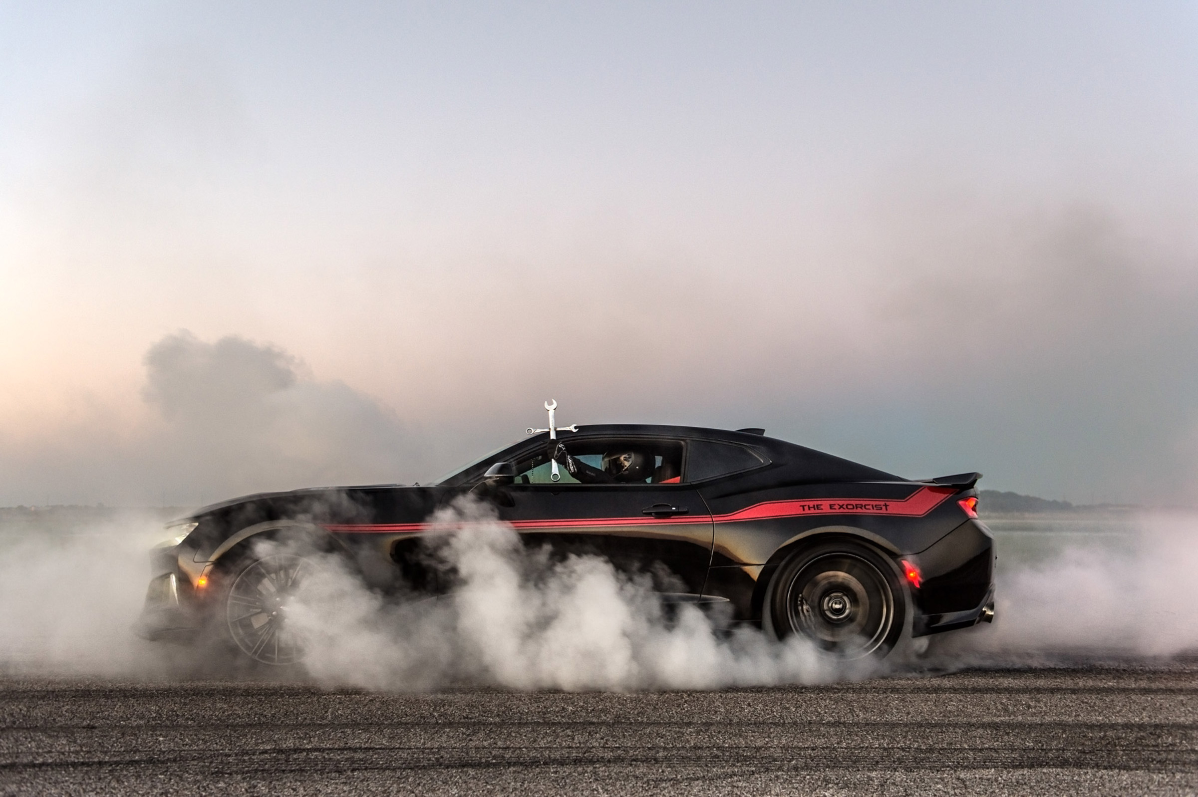 Hennessey Camaro - smoke