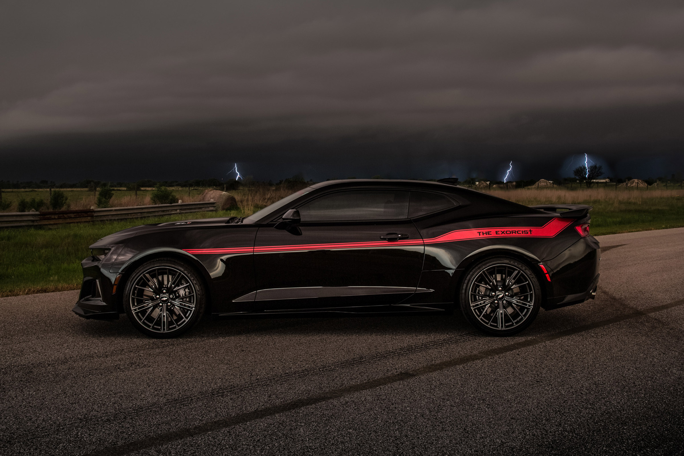 Hennessey Camaro - bad weather
