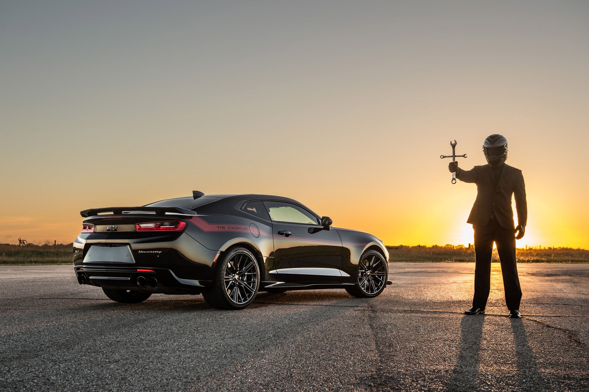 Hennessey Camaro - rear