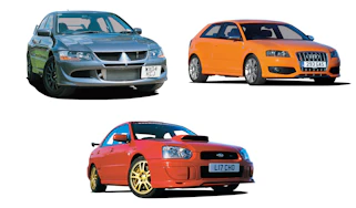 All-wheel-drive performance cars - header