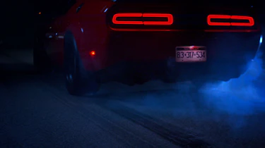 Dodge Demon skid