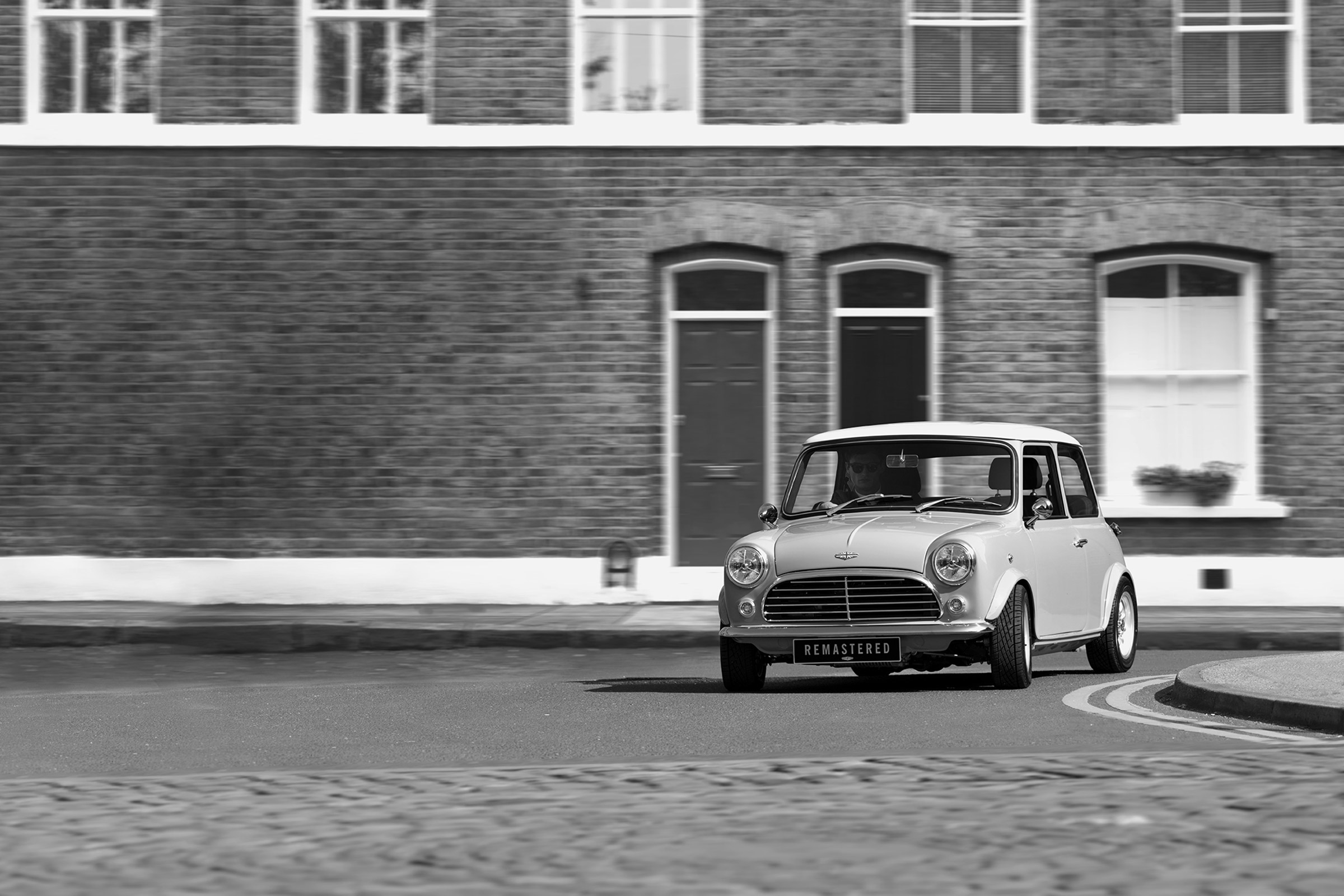 David Brown Automotive Mini Remastered dynamic shot