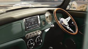 David Brown Automotive Mini Remastered interior