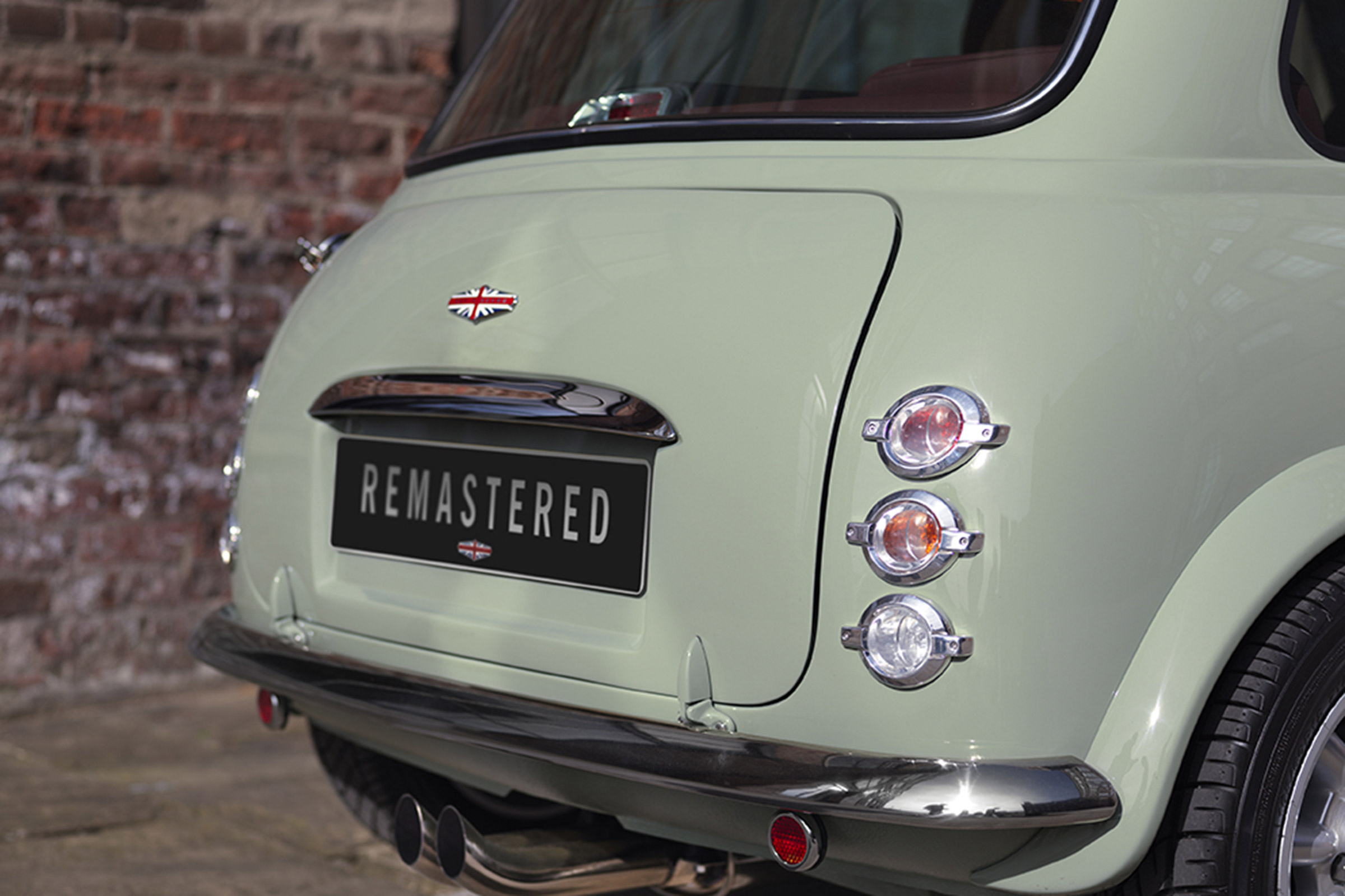 David Brown Automotive Mini Remastered rear