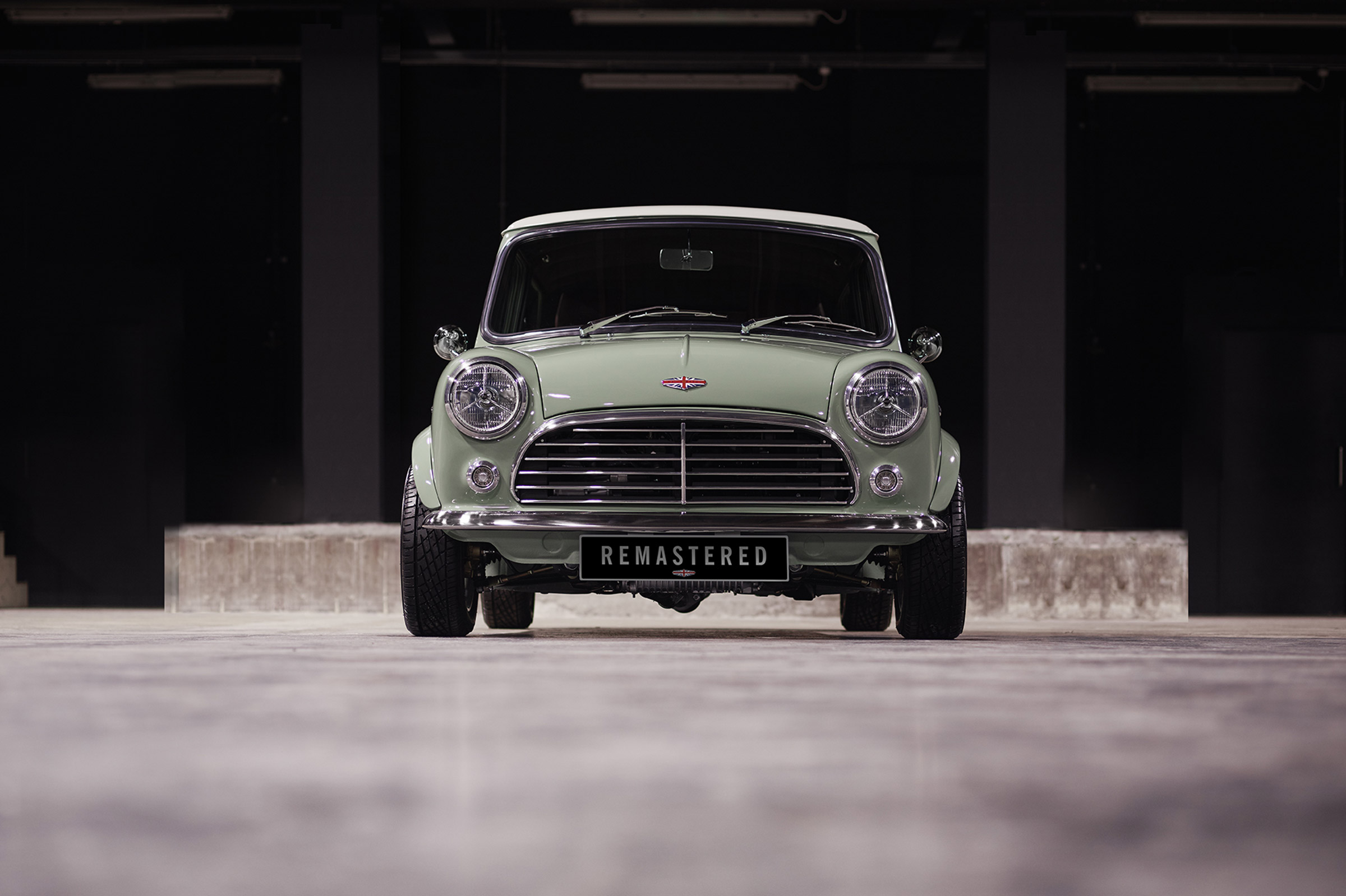 David Brown Automotive Mini Remastered front3