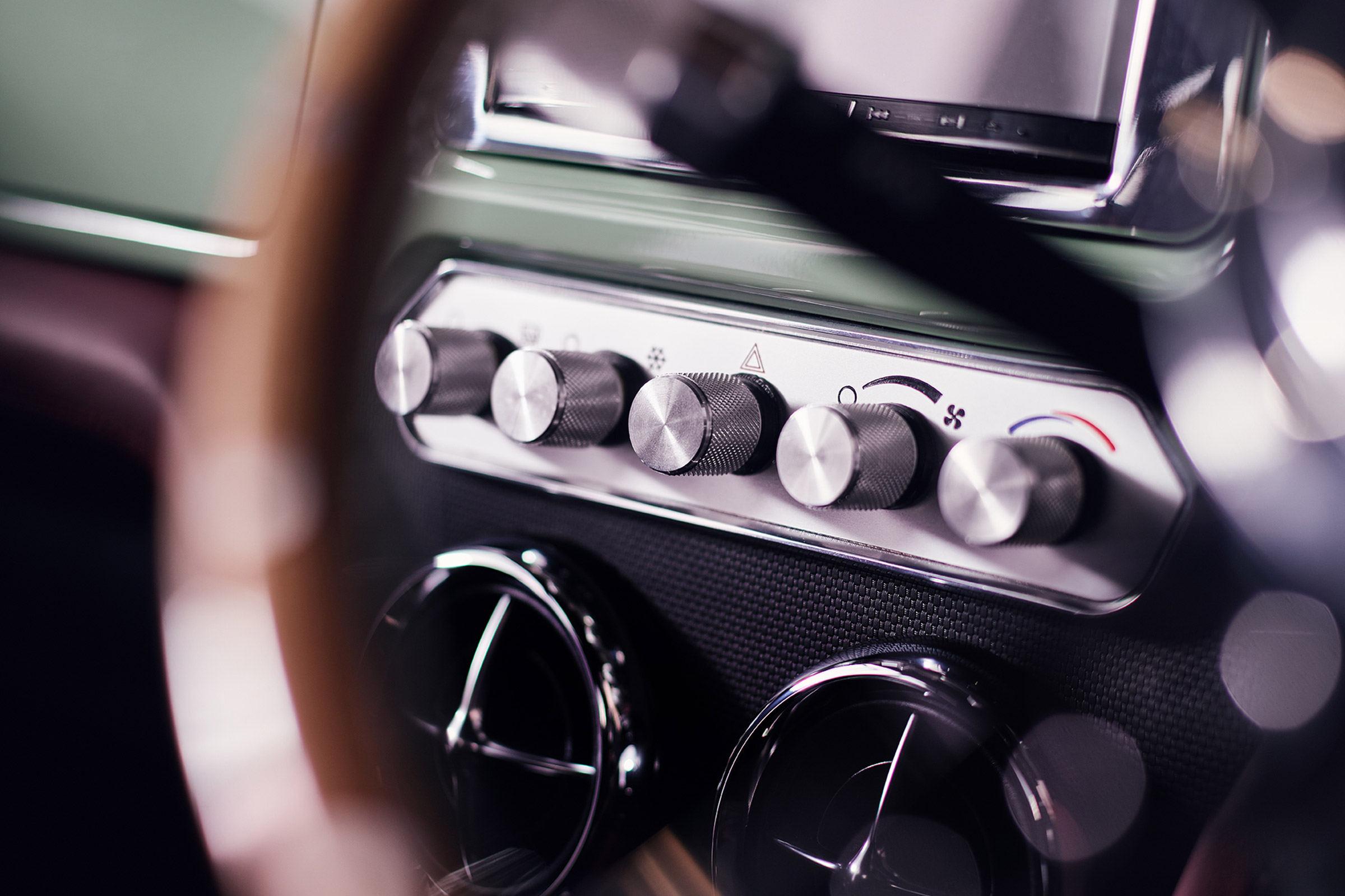 David Brown Automotive Mini Remastered HVAC