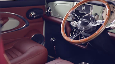 David Brown Automotive Mini Remastered interior