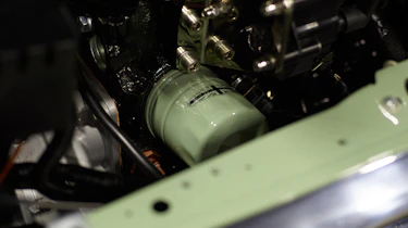 David Brown Automotive Mini Remastered enginebay