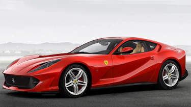Ferrari 812 Superfast configured red 2