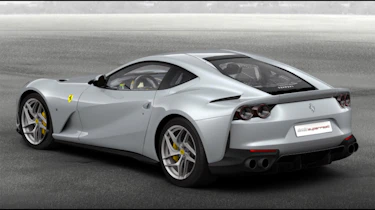 Ferrari 812 Superfast configured silver