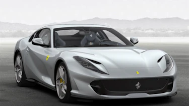 Ferrari 812 Superfast configured silver
