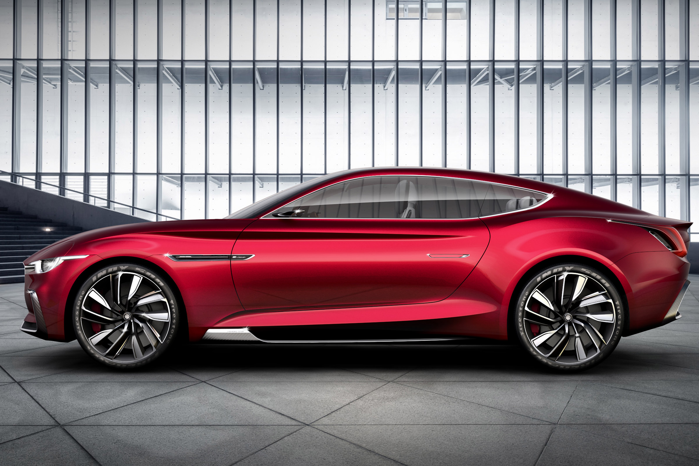 MG E-Motion concept 2017 side